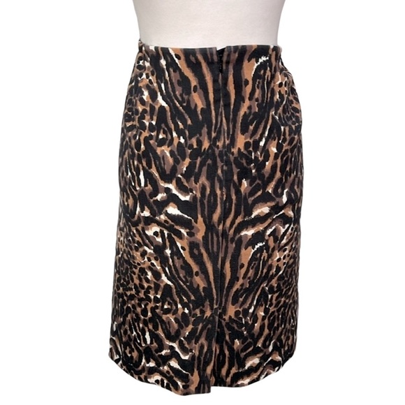 Talbots Leopard Print Skirt - Picture 4 of 6
